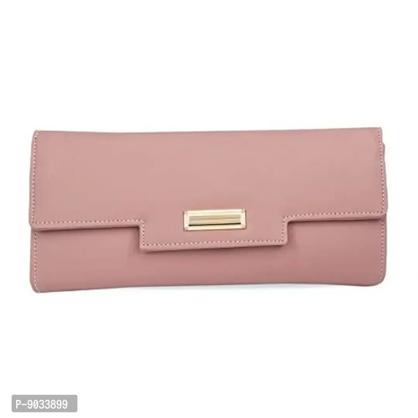ALSU Women's Pink Hand Wallet Hand Clutch_shd-007pnk