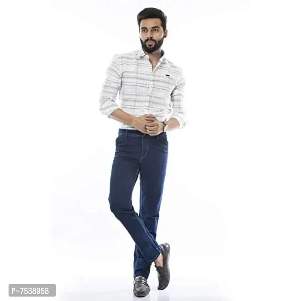 moudlin Men's Slim Fit Jeans (Pack of 2) (moudlin_jeans_combo DbB_28_Black Dark Blue_28) - 28