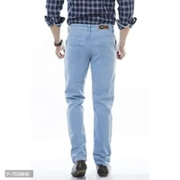 moudlin Men's Slim Fit Jeans (Pack of 2) (moudlin_jeans_combo SbB_34_Black Skyblue _34) - 40
