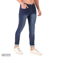 Oxy Denim Men's Slim Fit Stretchable Jeans/Men's Regular Fit Jeans/Regular Fit Denim Jeans for Men/Men's Regular Jeans/Men's Slim Stretchable Jeans - 36