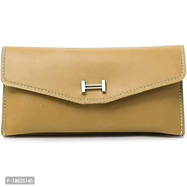 CADEAU Women Wallets and Clutches leather Ladies Imported Wallet with High Quality Clutches Combo yellow