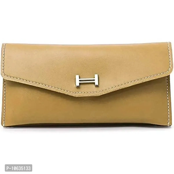 CADEAU Women Ladies Wallets and Clutches Imported Wallet with High Quality Long Women?s Clutches Combo (yellow and pink)
