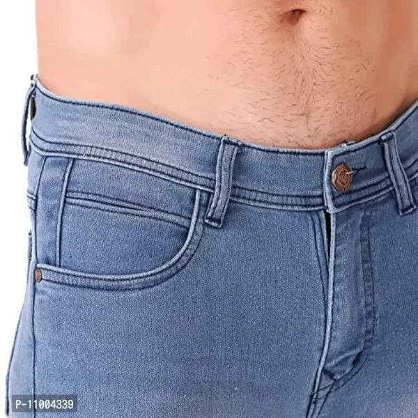 Oxy Denim Men's Slim Fit Stretchable Jeans/Men's Regular Fit Jeans/Regular Fit Denim Jeans for Men/Men's Regular Jeans/Men's Slim Stretchable Jeans - 36