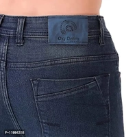Oxy Denim Men's Slim Fit Stretchable Jeans/Men's Regular Fit Jeans/Regular Fit Denim Jeans for Men/Men's Regular Jeans/Men's Slim Stretchable Jeans - 36