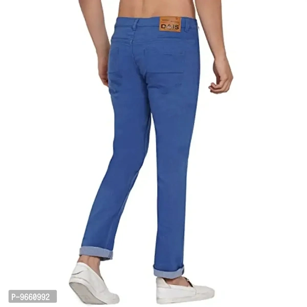DAIS Slim Fit Jeans for Men - Light Blue, 28