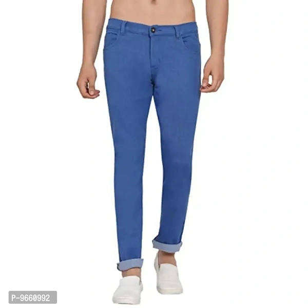 DAIS Slim Fit Jeans for Men - Light Blue, 38