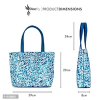 DeeFly Women's Latest Shoulder Stylish Handbag (Blue Inner)