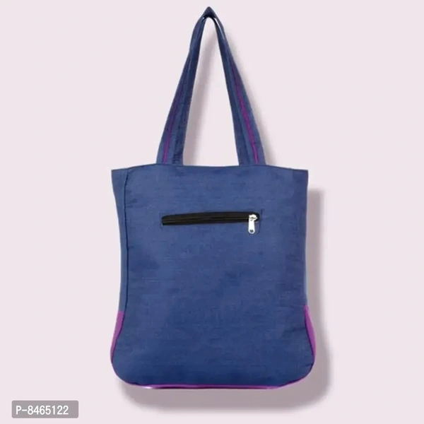 Elegant Purple Canvas Handbags For Women