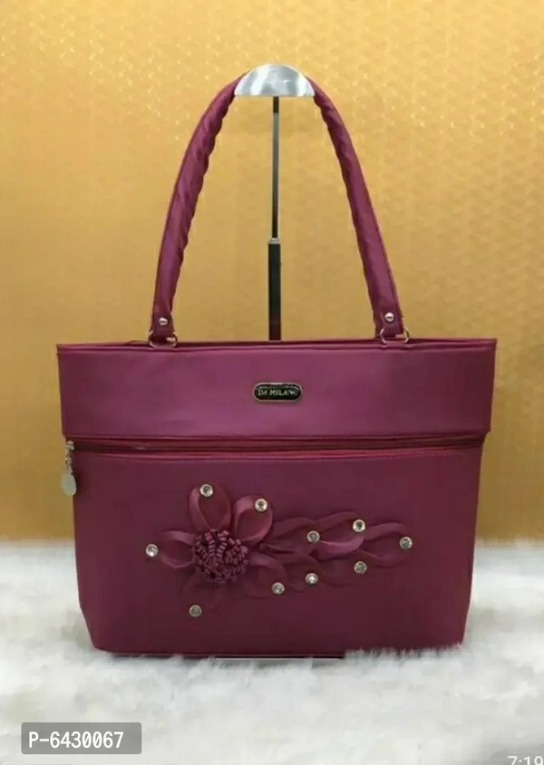 Elegant PU Embellished Handbags For Women