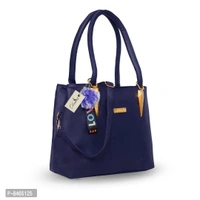 Elegant Blue PU Handbags For Women