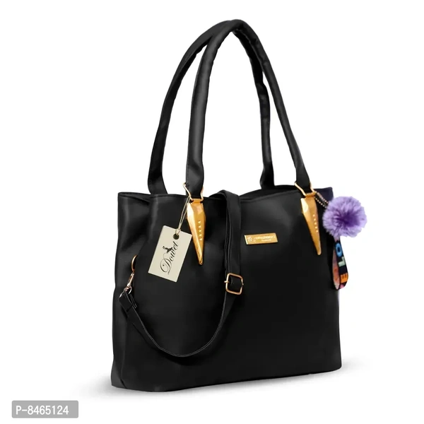 Elegant Black PU Handbags For Women
