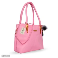 Elegant Pink PU Handbags For Women