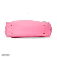 Elegant Pink PU Handbags For Women