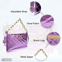 FOMMIL Hand Bag for Women (PURPLE)