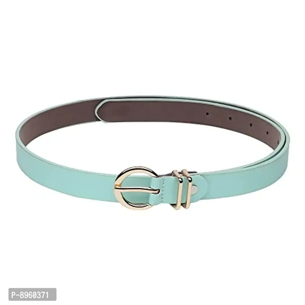 URBAN ALFAMI Women Vegan Leather Belt L204 | Mint