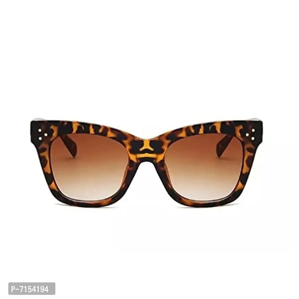 AUGEN By Visions India Retro Vintage Oversized Abstract Unisex Sunglasses UV400 Protected Large Size (C7, 111)