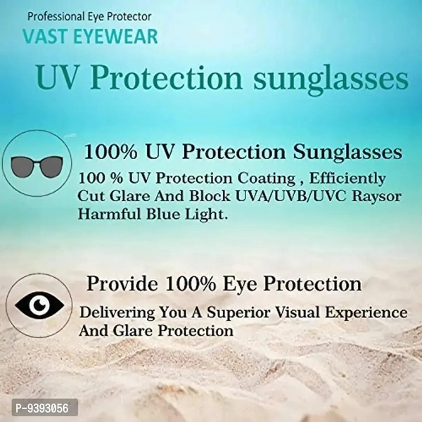 Vast Black, Gold Polycarbonate Cat Eye Flat Lens Retro Vintage Style Women's Sunglasses (96022