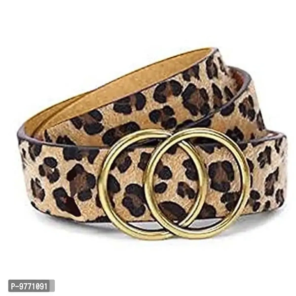 Dryon Women's and Girl's Faux Leather Belt ( Free Size ) (Multi)