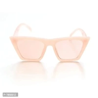 Dervin UV Protection Cat-Eye Sunglasses for Women (Pink)