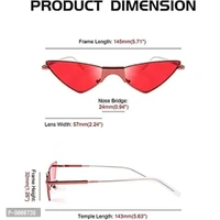 Women Cateye Sunglasses (Red)