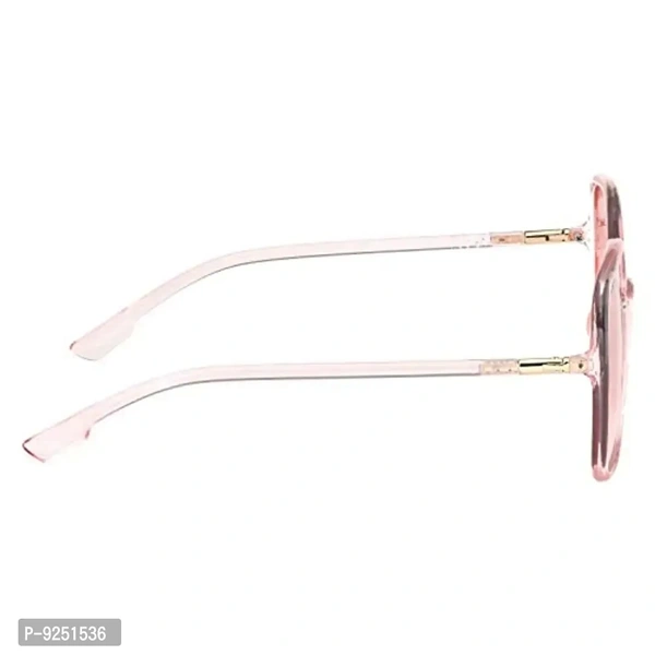 ROYAL SON Women Oversized Sunglasses Pink Frame, Pink Lens (Large) - 1 Sunglasses, 1 Cleaning cloth, 1 Glasses Box