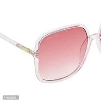 ROYAL SON Women Oversized Sunglasses Pink Frame, Pink Lens (Large) - 1 Sunglasses, 1 Cleaning cloth, 1 Glasses Box