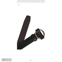 Stylish Black Leather Belt for Women & Girls