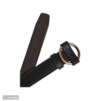 Stylish Black Leather Belt for Women & Girls