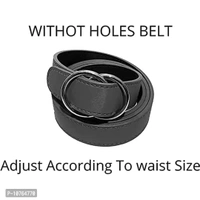 Stylish Black Leather Belt for Women & Girls