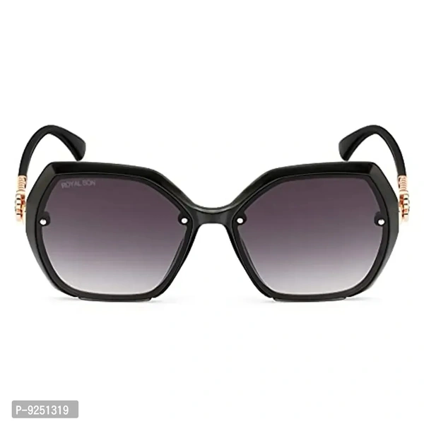 Royal Son Butterfly UV Protection Women Sunglasses Black Lens - CHIWM00115-C1
