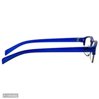 Abner Rectangular Blue Reading Eyeglasses (Power +2.25) Reading-81