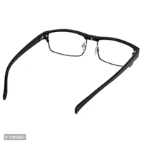 Abner Rectangular Black Reading Eyeglasses (Power +1.50) Reading-79