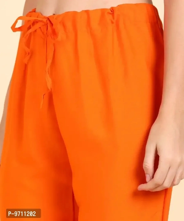 Kurti Pant Set for Women - Crepe Long Straight Printed Kurta with Pant - 2XL