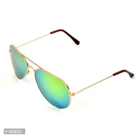 Premium Turquoise Metal Frame Unisex Sunglasses