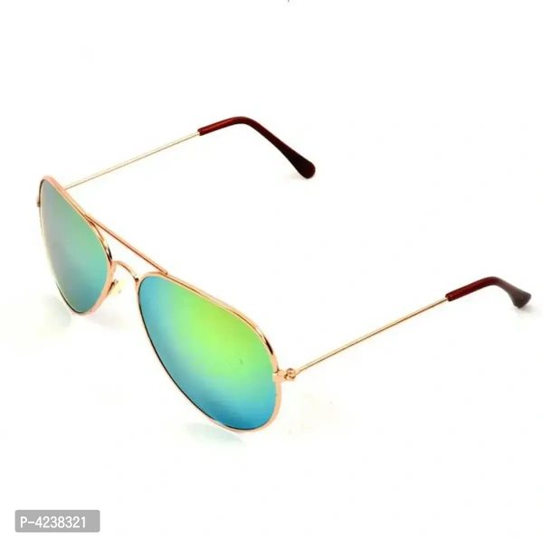Premium Turquoise Metal Frame Unisex Sunglasses