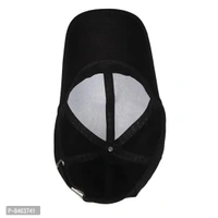 Classic Solid Unisex Sunglasses with Regular Sports Cap Color: Black