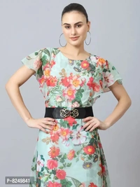 Classy Black Elastic Belts For Women And Girls