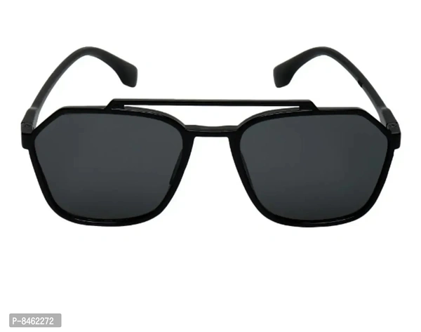 Classic Solid Unisex Sunglasses with Regular Sports Cap