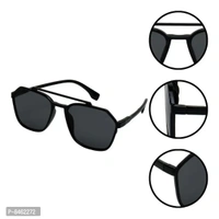 Classic Solid Unisex Sunglasses with Regular Sports Cap