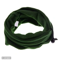Navkar Crafts Fleece Neck Warmer - Ultimate Thermal Retention Neck Gaiter Tube, Ear Warmer Headband, Face Mask & Beanie - Versatility and Comfortable (Green)