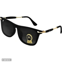 PIRASO Combo Pack Of Three Sunglasses Black, Brown and White clear UV Protected Unisex Sunglasses