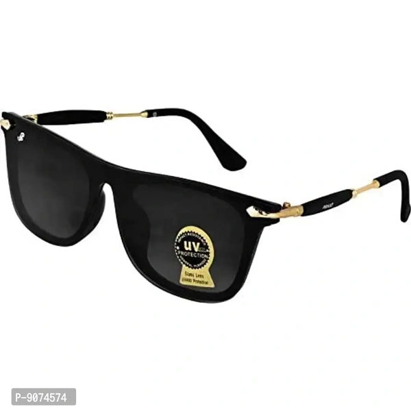 PIRASO Combo Pack Of Three Sunglasses Black, Brown and White clear UV Protected Unisex Sunglasses