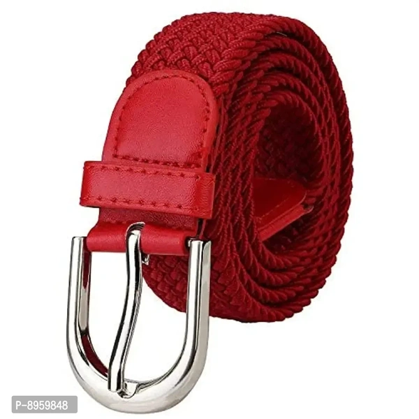 ZORO Unisex Cotton Belt (ZR-SCB-30-RD_Red