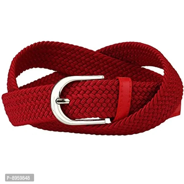 ZORO Unisex Cotton Belt (ZR-SCB-30-RD_Red