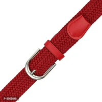ZORO Unisex Cotton Belt (ZR-SCB-30-RD_Red