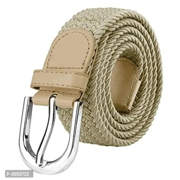 ZORO Unisex Cotton Belt (ZR-SCB35----_Beige Black)