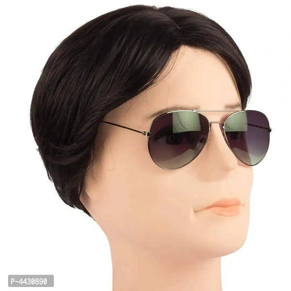 Modern Multicoloured Combo Of 5 UV Protection Aviator Unisex Sunglasses With Pouch