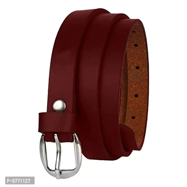 Dryon Women's and Girl's PU Leather Belt Combo Pack of 3( Free Size )