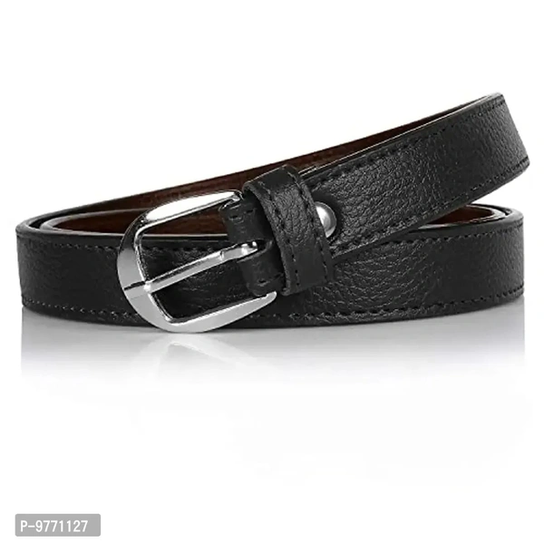 Dryon Women's and Girl's PU Leather Belt Combo Pack of 3( Free Size )