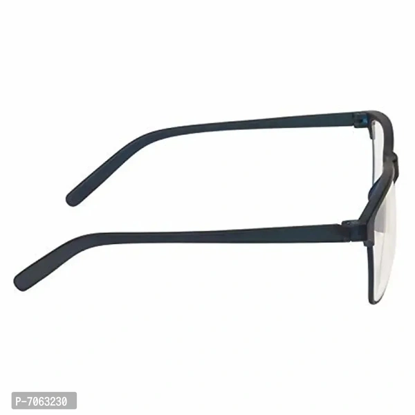Townsman Shape Black-Transparent UV Protection Sunglasses | Frame For Men and Women